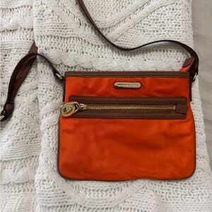Michael Kors Orange Crossbody purse small